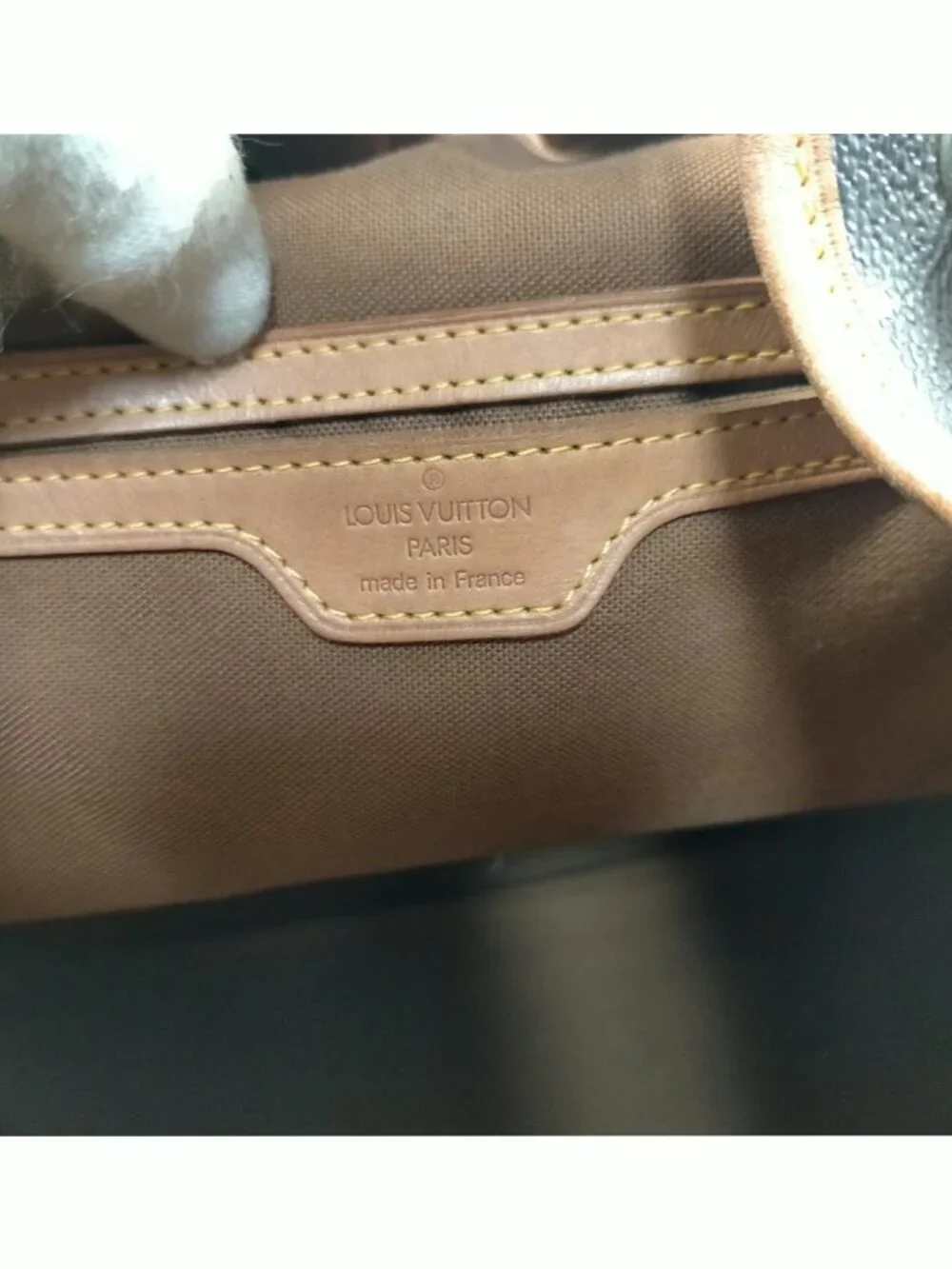 Authentic Louis Vuitton Montsouris GM Backpack Monogram Canvas LV Bag - Picture 9 of 9